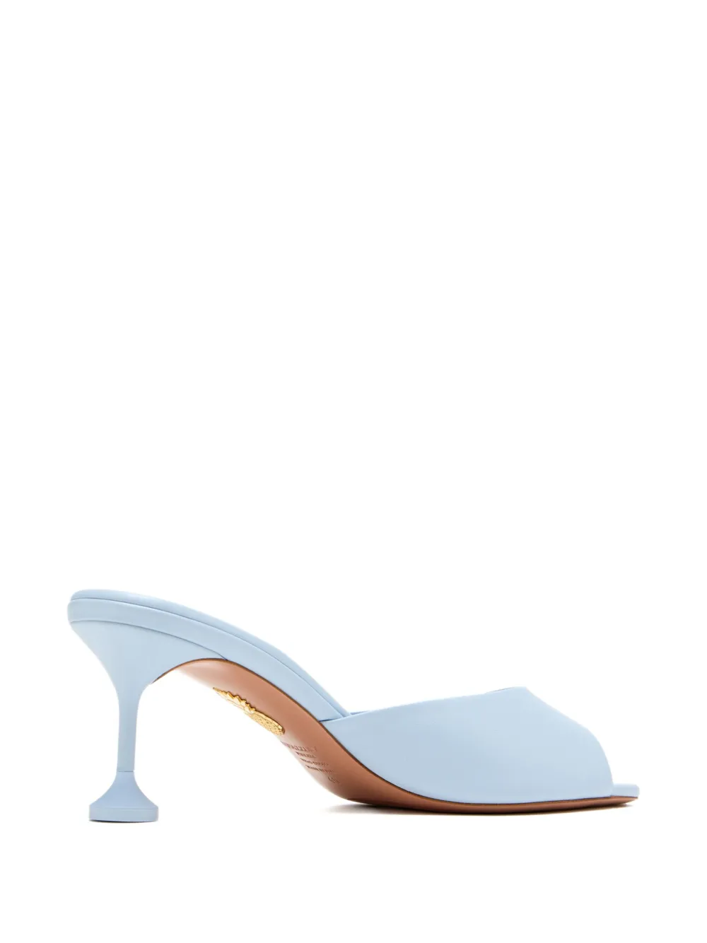 Aquazzura 65mm Bisous open-toe sculpted-heel sandals Blue