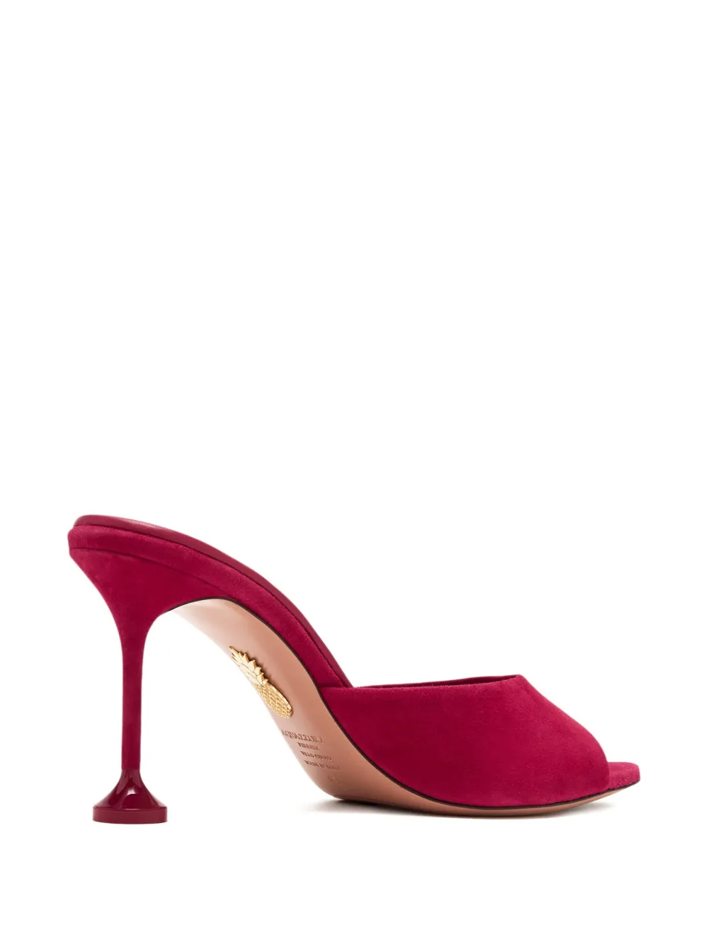 Aquazzura 85mm Bisous open-toe stiletto sandals Red