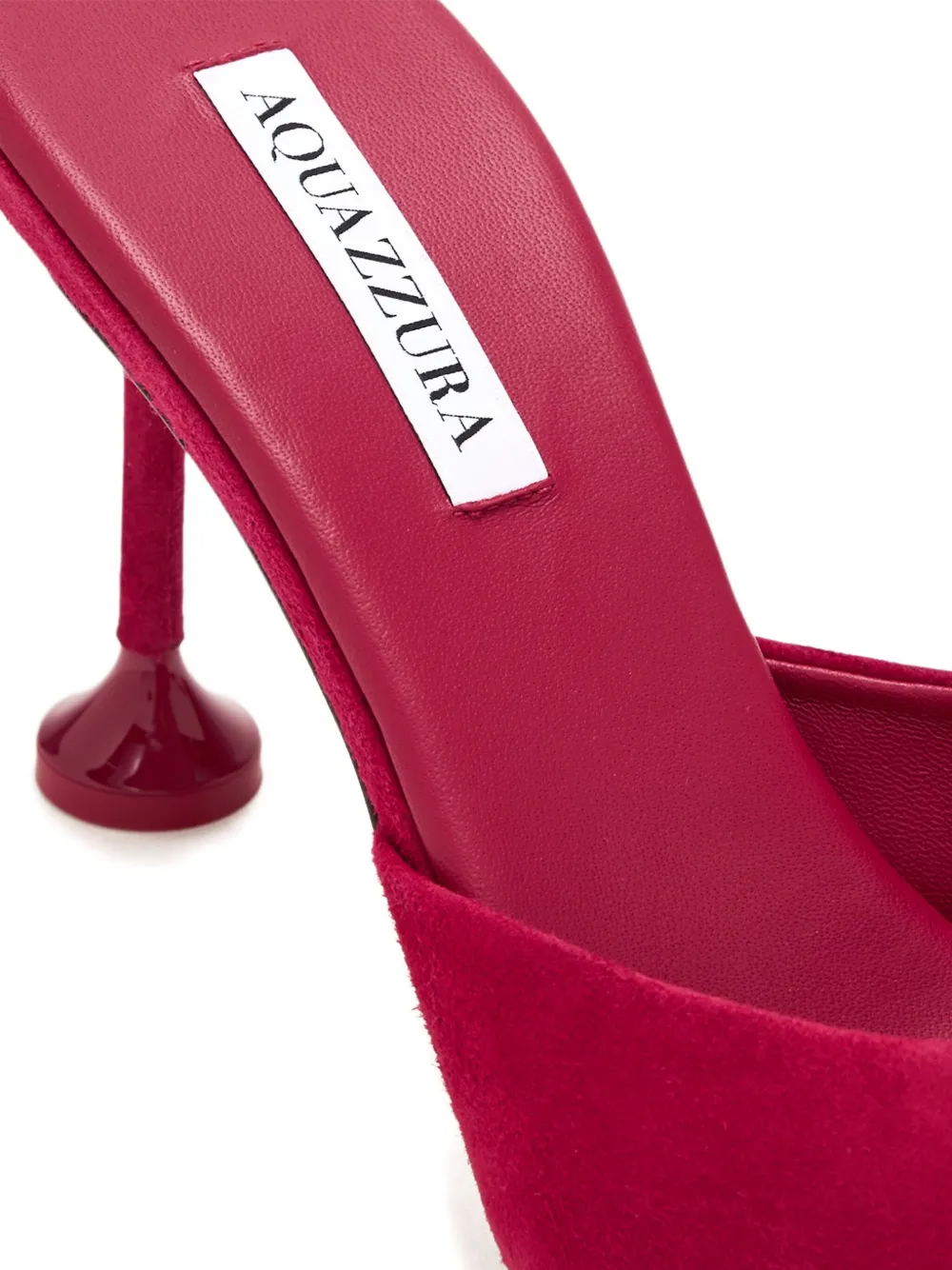 Aquazzura 85mm Bisous open-toe stiletto sandals Red