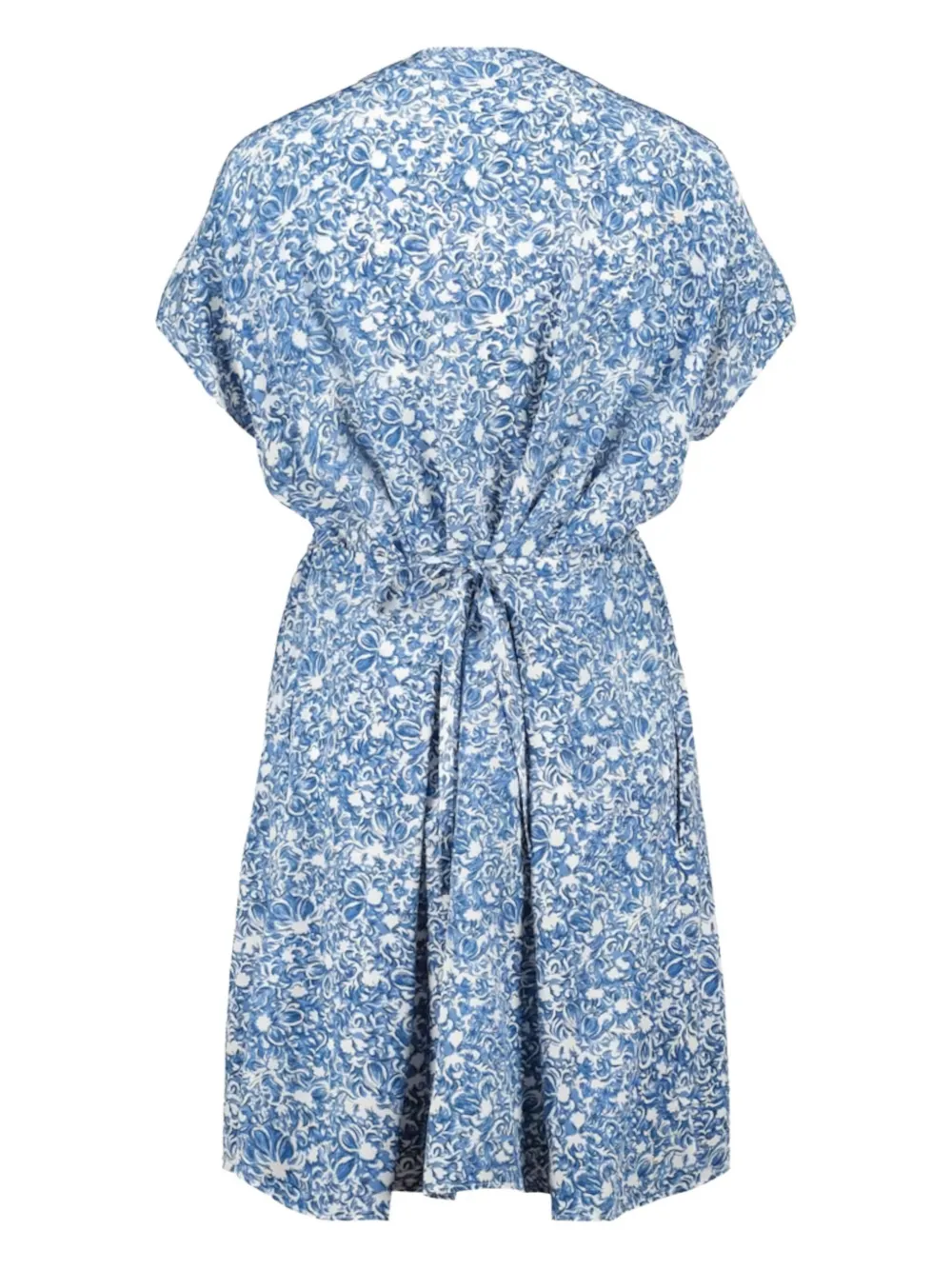 Weekend Max Mara floral silk mini dress - Blauw