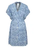 Weekend Max Mara floral silk mini dress - Blue