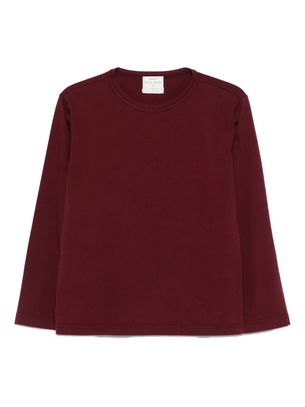 Forte T-shirt met lange mouwen Rood