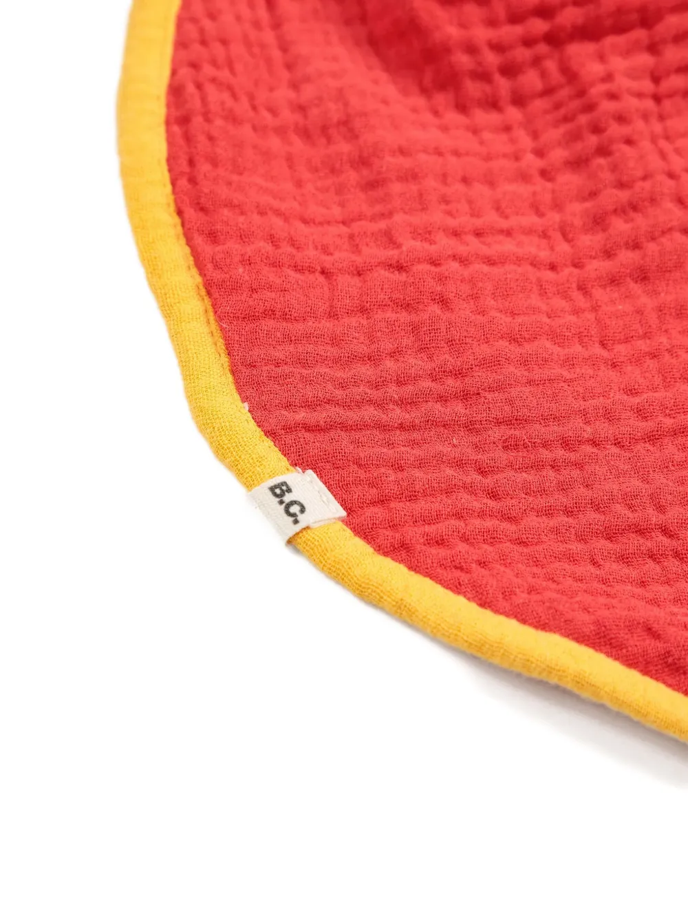 Bobo Choses Twee slabbetjes met schommelpaard Rood