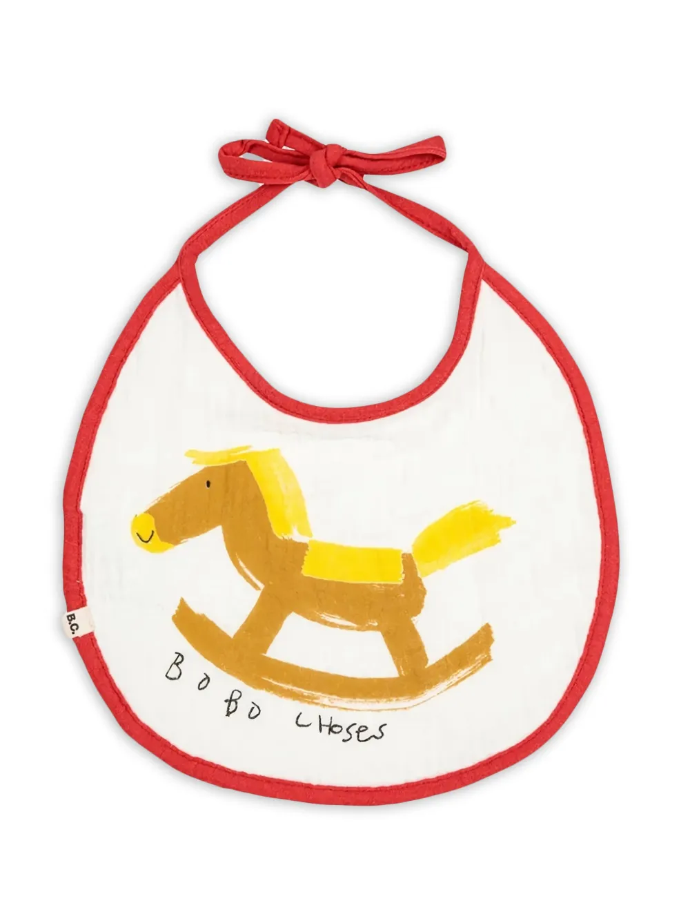 Bobo Choses rocking-horse bibs (set of two) | Image 2