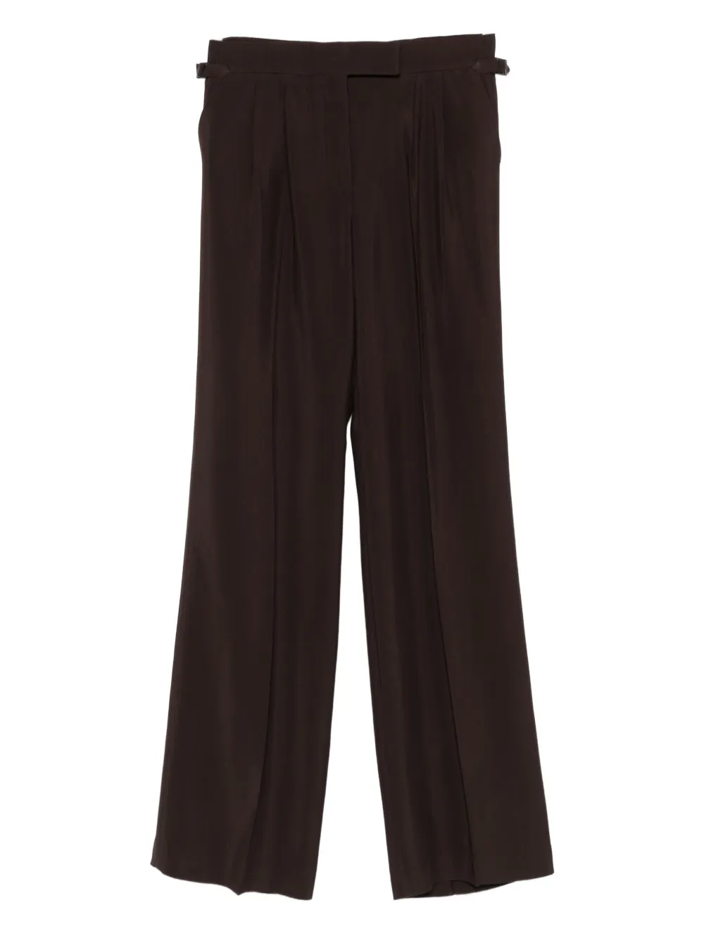 TOM FORD pleated side-adjusters trousers Bruin