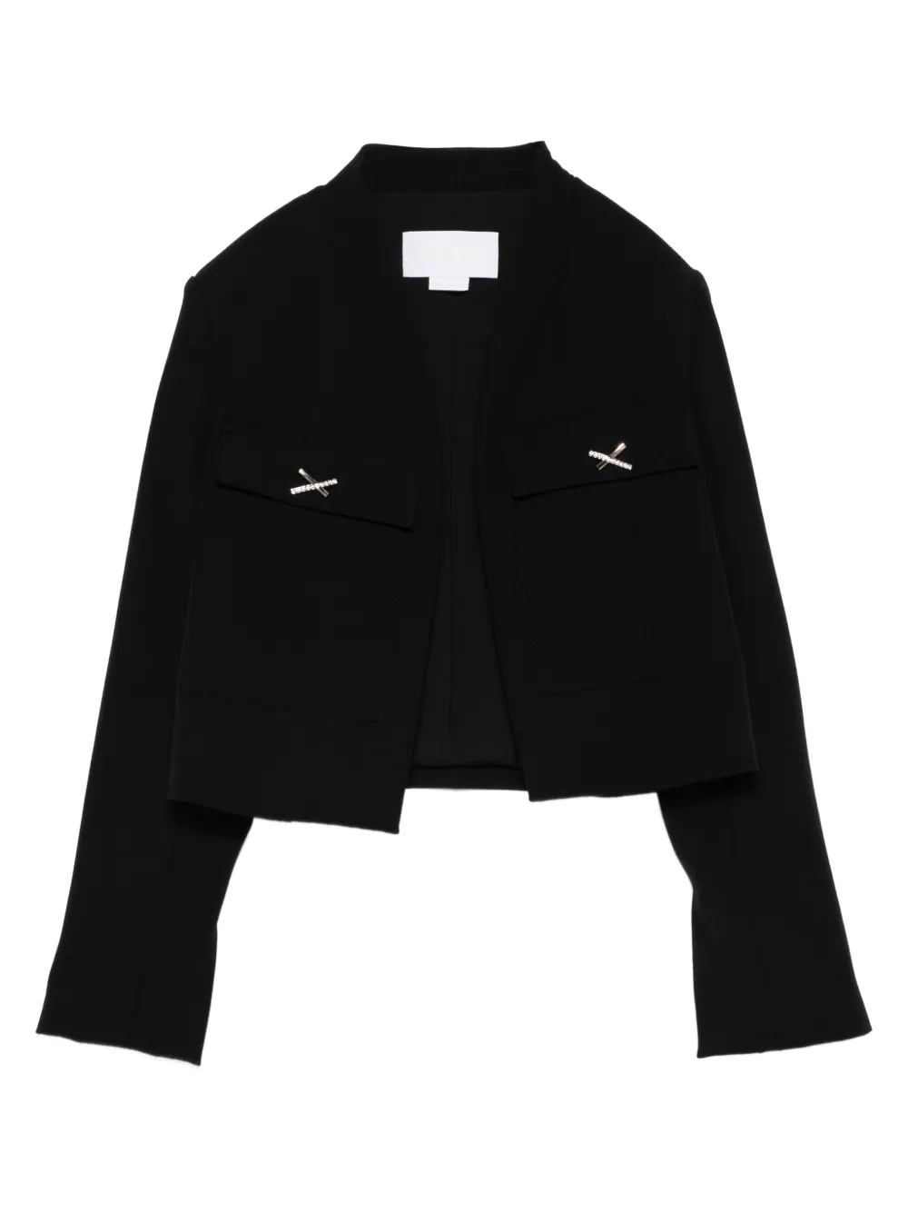 Genny embellished jacket | Black | Image 1