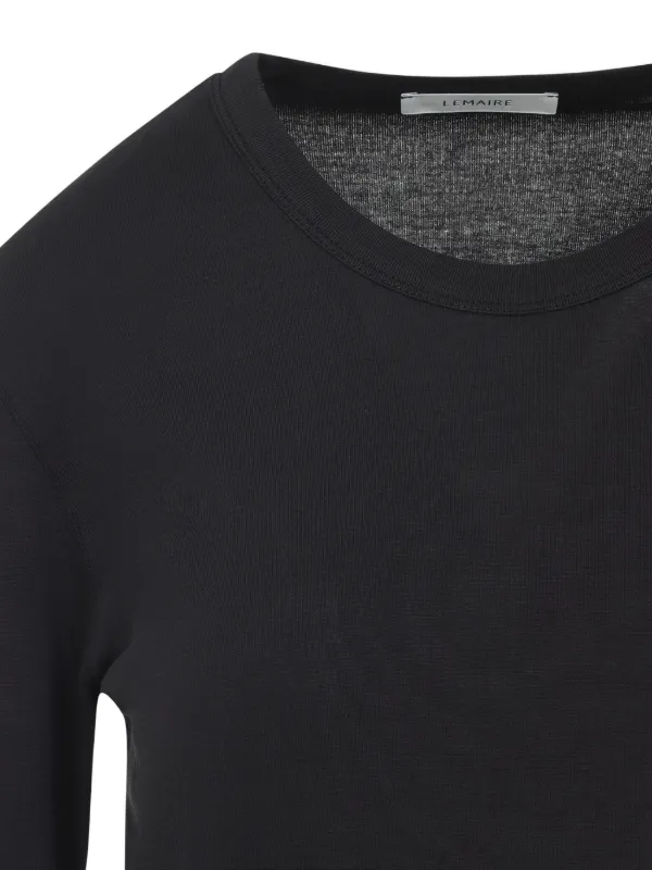 LEMAIRE クルーネック トップ | ブルー | FARFETCH JP