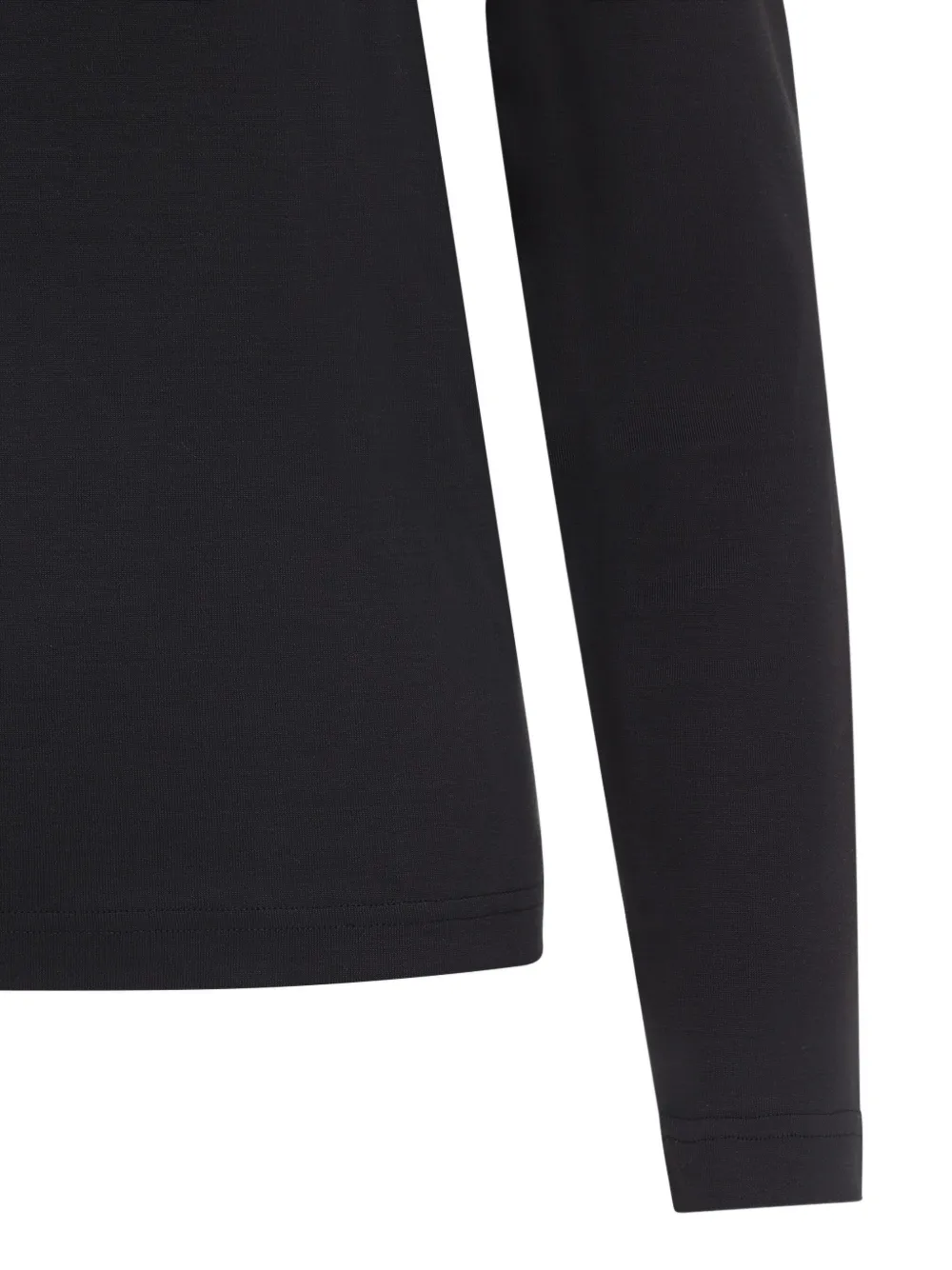 LEMAIRE ribbed crew-neck top Blauw