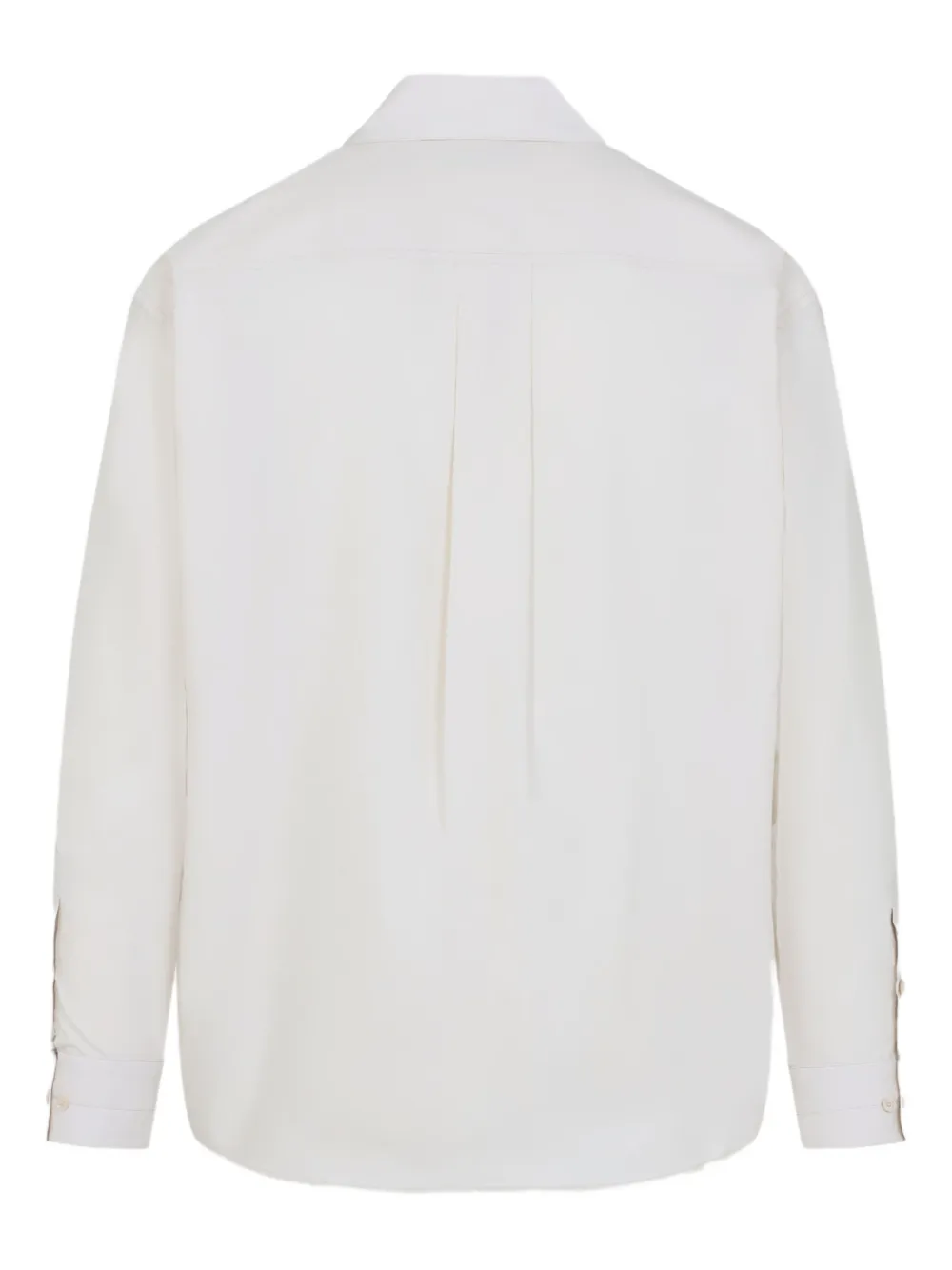 LEMAIRE long-sleeve pocket shirt Wit