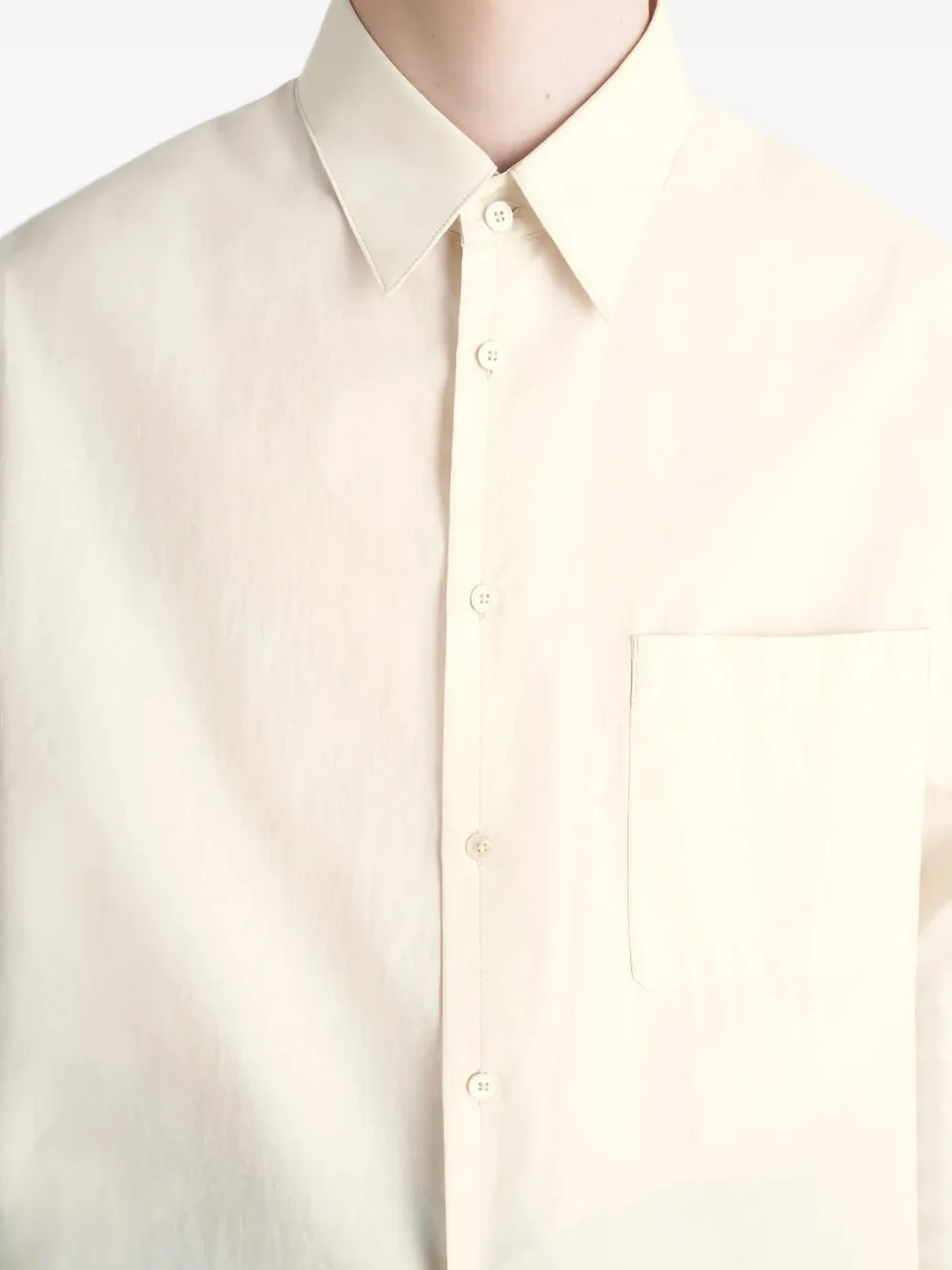 LEMAIRE T-shirt met lange mouwen Beige