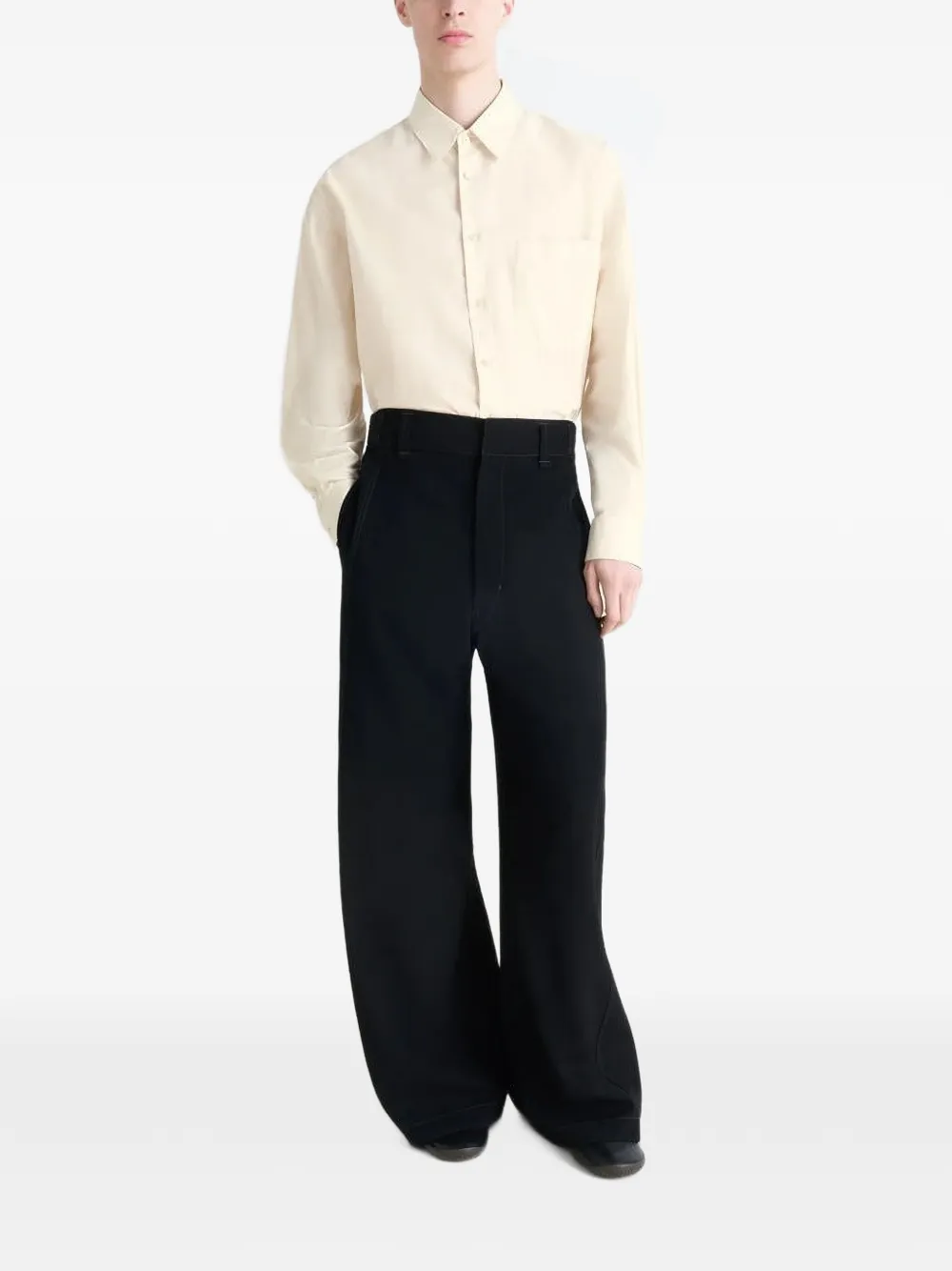 LEMAIRE T-shirt met lange mouwen Beige