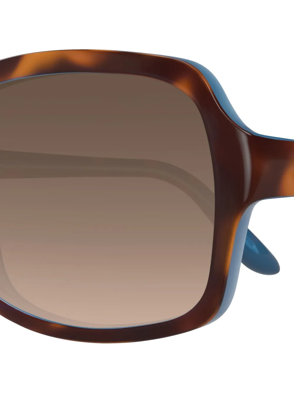 Maui Jim Cloud Break zonnebril met schildpadschild-design Bruin