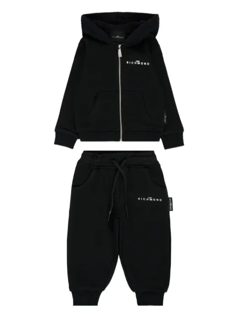 John Richmond Junior logo-embroidered tracksuit
