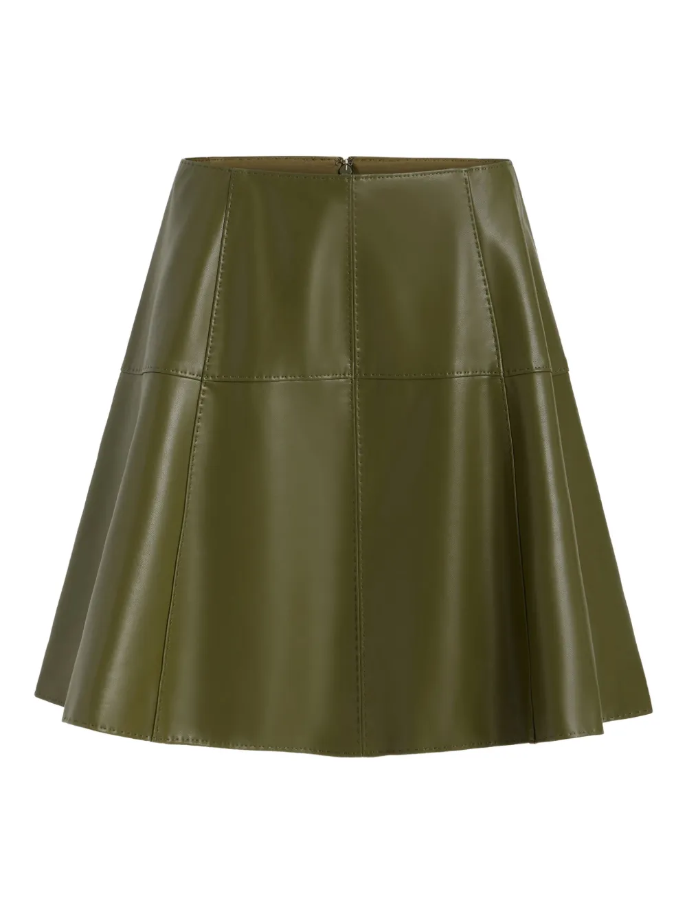 Marie Oliver Crawford Panelled Mini Skirt In Green
