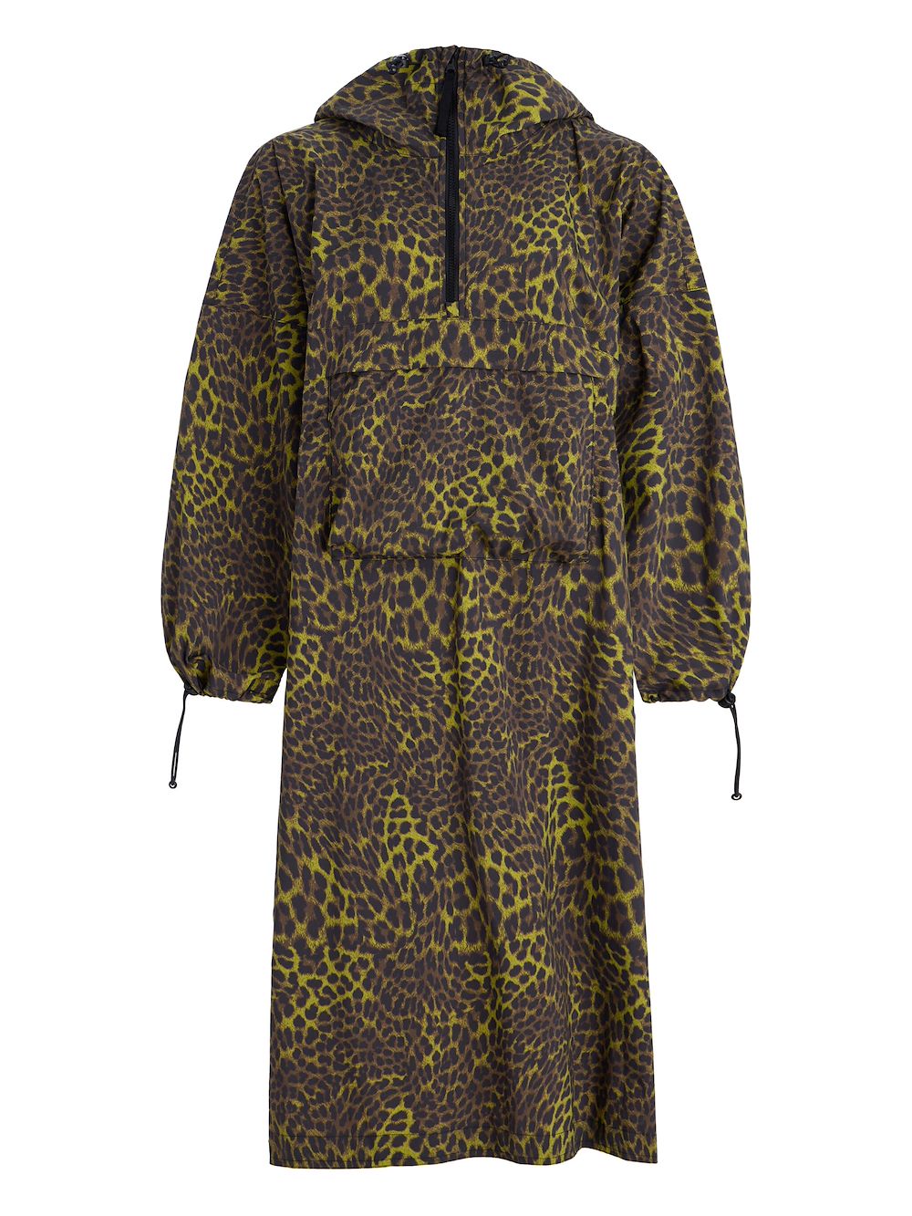 Marie Oliver Desirae Hooded Leopard-print Raincoat In Multi