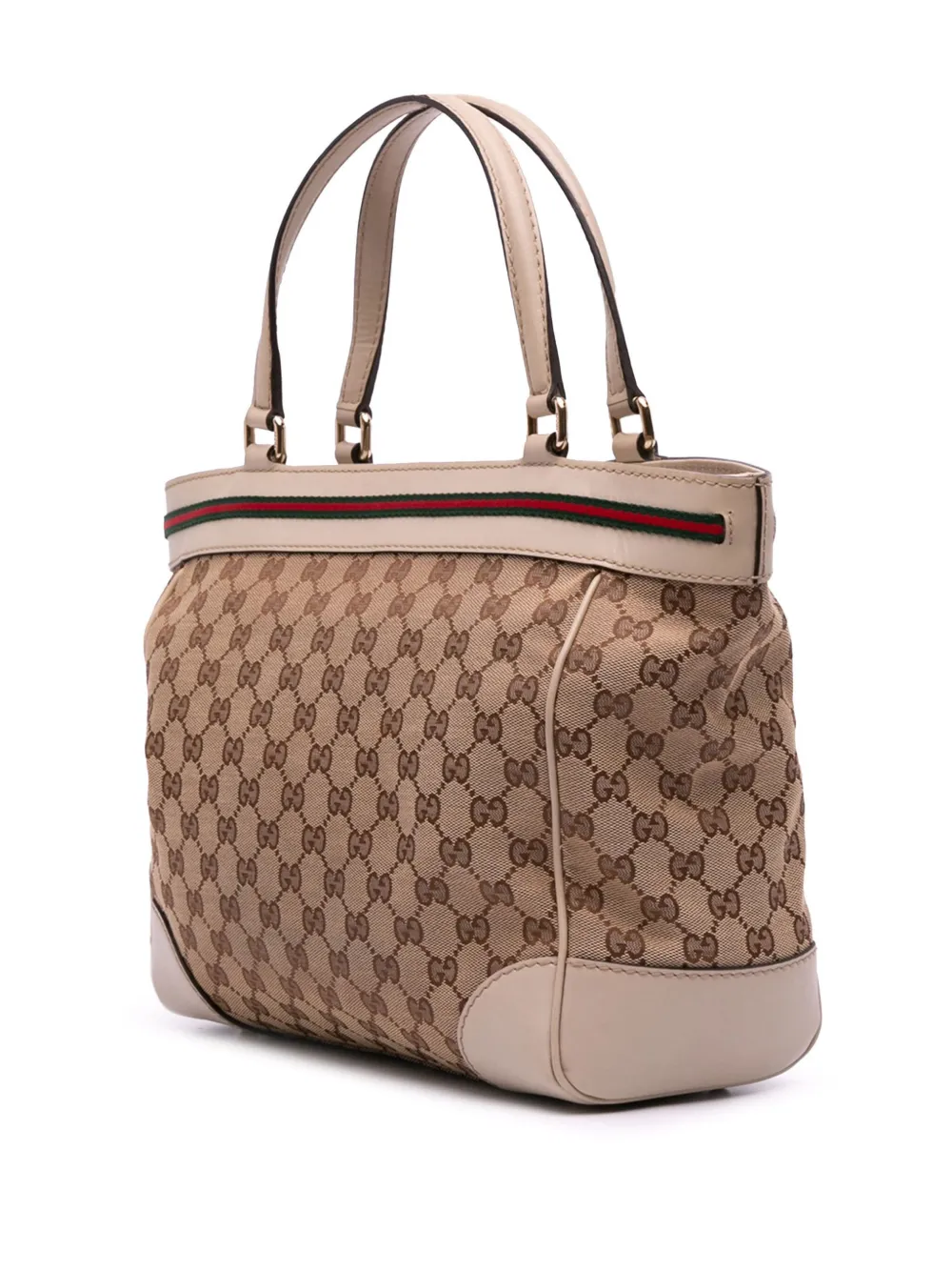 Pre-owned Gucci 2016-2025 Gg Canvas Mayfair Tote Bag
