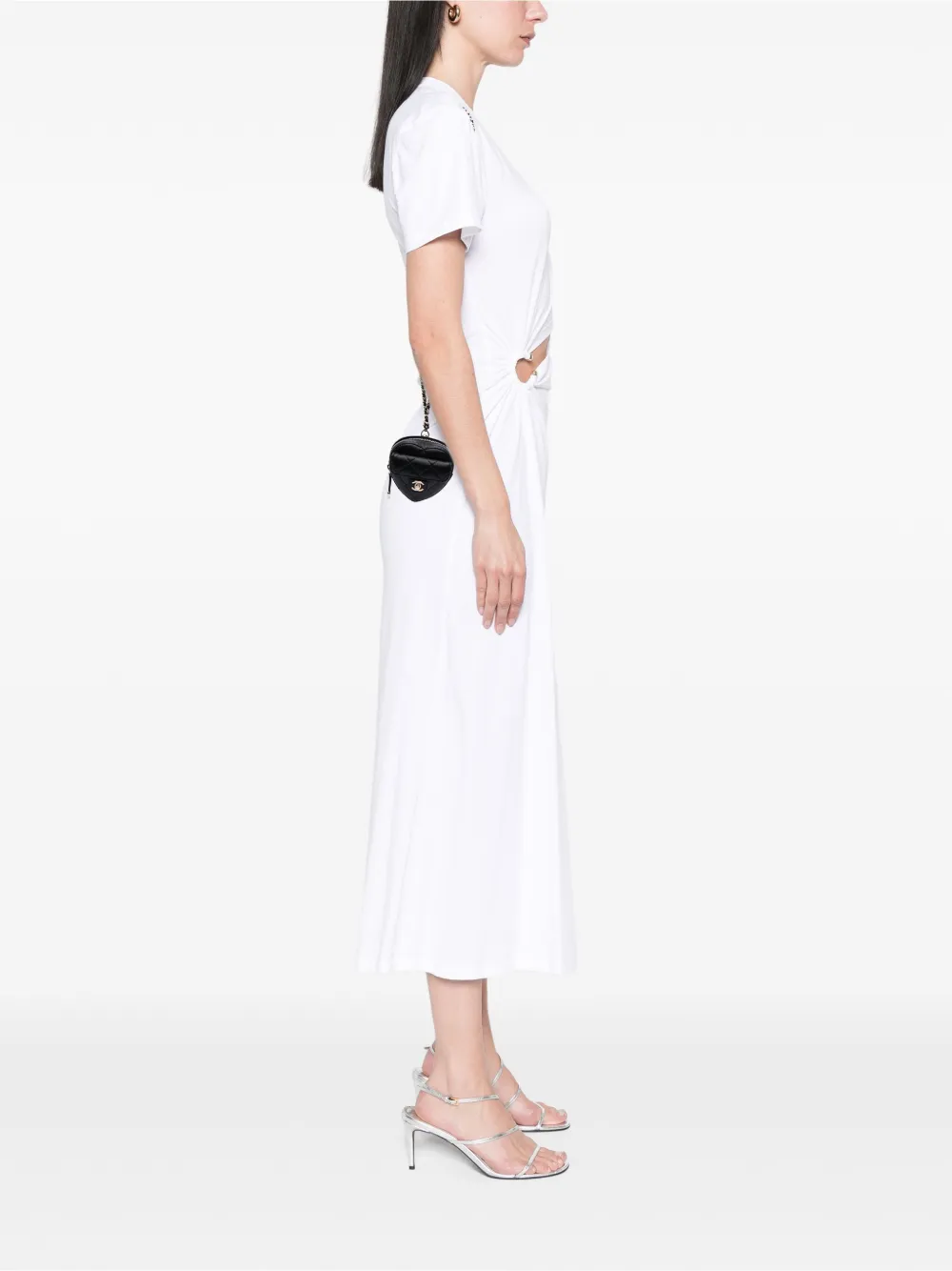CHANEL Pre-Owned 2021 Lambskin CC in Love Heart Necklace Bag crossbody bag | Pre-Owned | Image 2