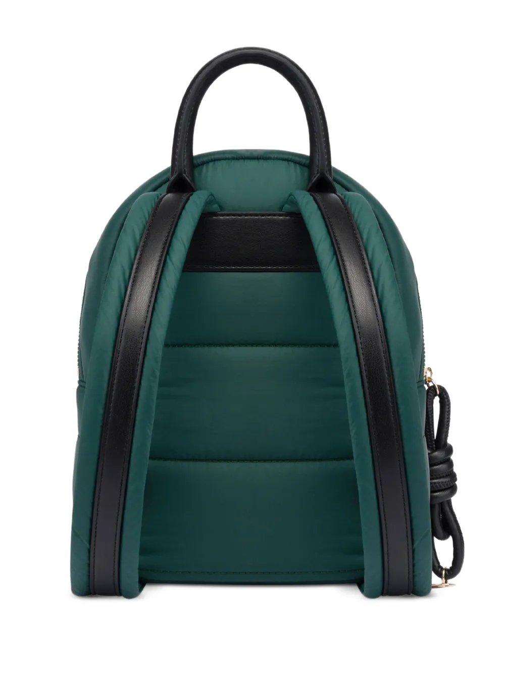 Love Moschino Gewatteerde rugzak met hartplakkaat - Groen