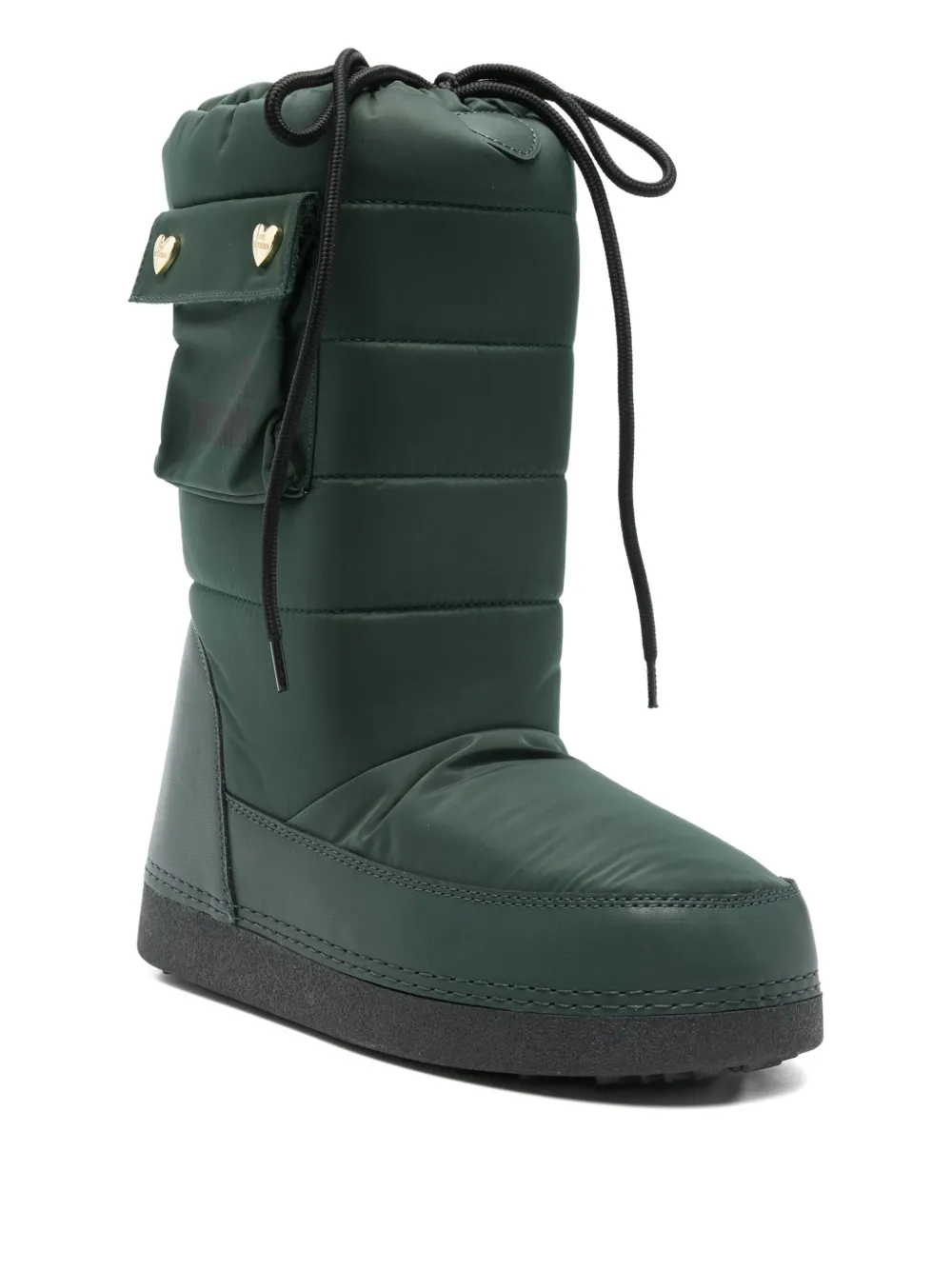 Love Moschino botas para nieve con apliques de corazón | Botas de lluvia y para nieve | Image 2