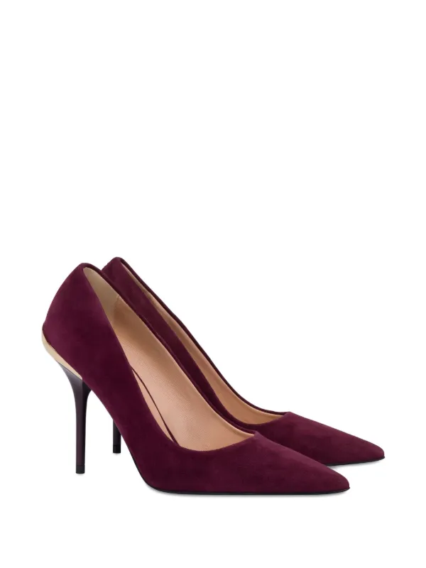 もあ　HEART MOTIF POINTED TOE PUMPS HEART MOTIF POINTED TOE PUMPS