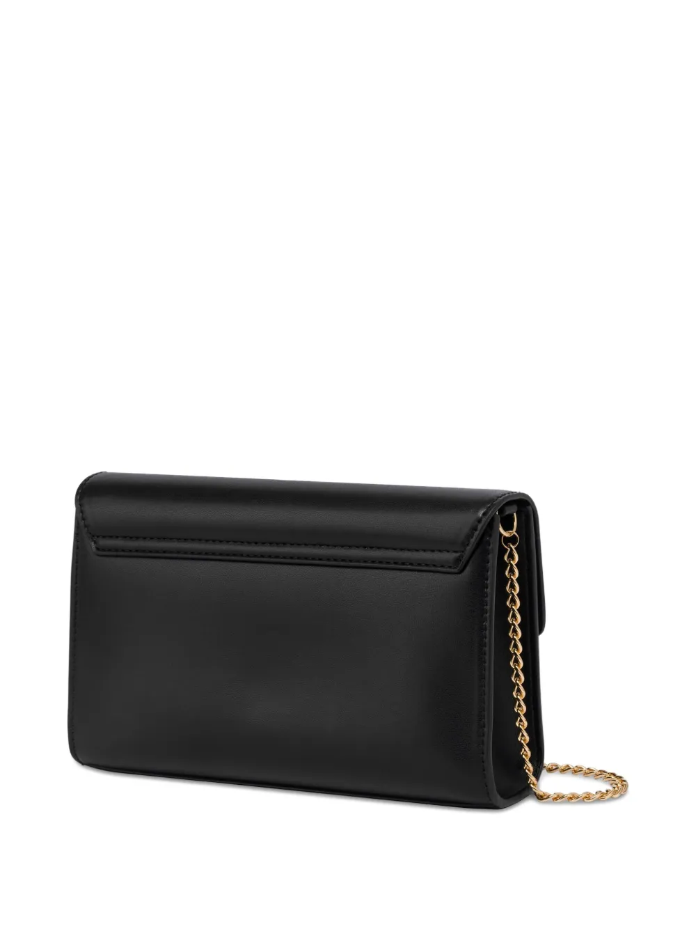 Love Moschino Heart-detail Chain-strap Cross Body Bag In Black