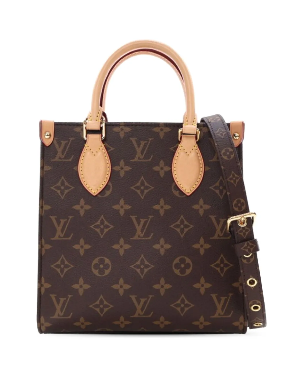 Louis Vuitton Pre-Owned 2021-2025 モノグラム サックプラ BB サッチェルバッグ - ブラウン Louis Vuitton Pre-Owned 2021-2025 モノグラム サックプラ BB サッチェルバッグ - ブラウン