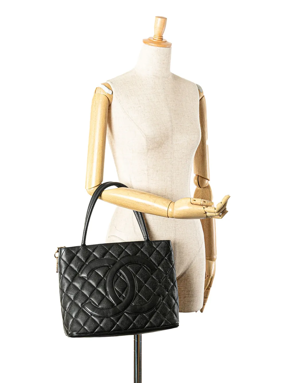CHANEL Pre-Owned sac à main Caviar Medallion (2005-2006) | Pre-owned | Image 2