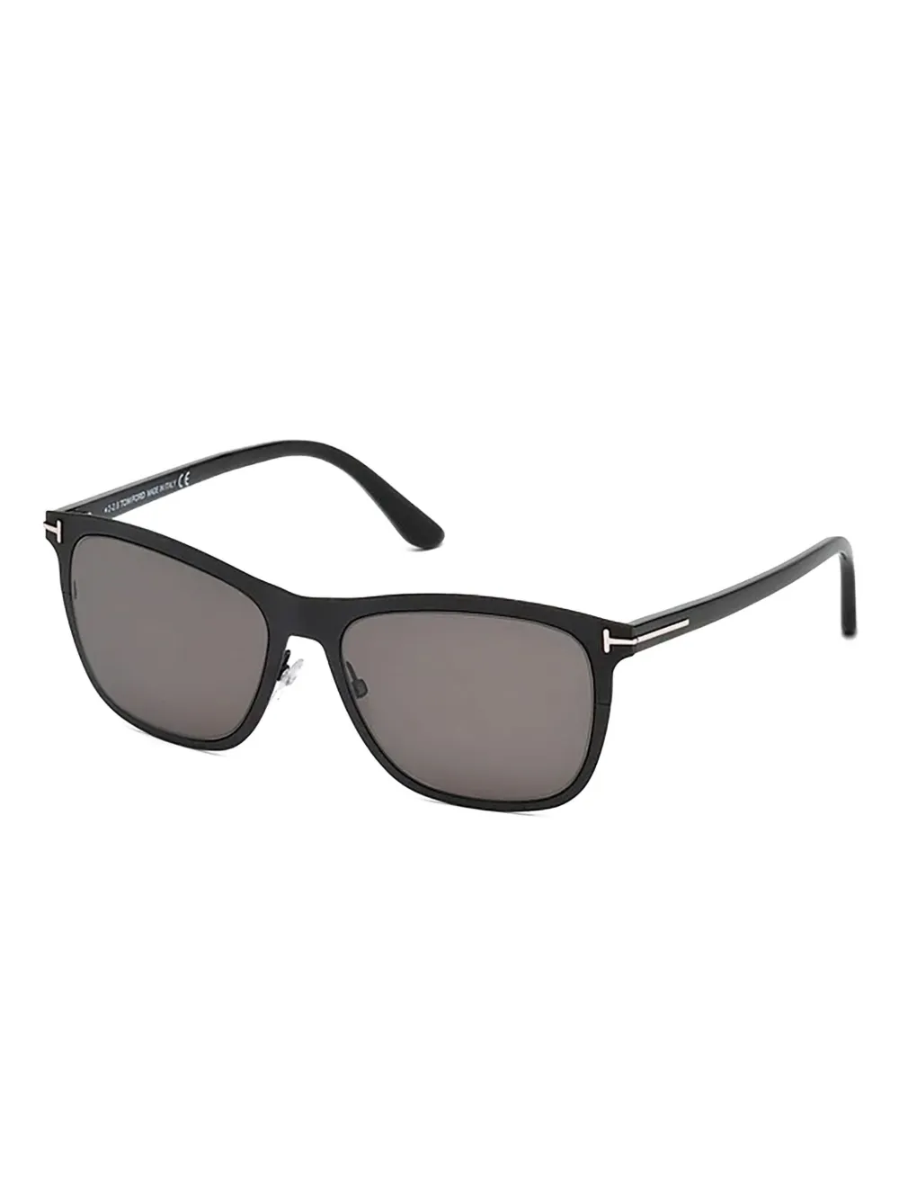 TOM FORD Eyewear Alasdhair zonnebril met rechthoekig montuur Zwart