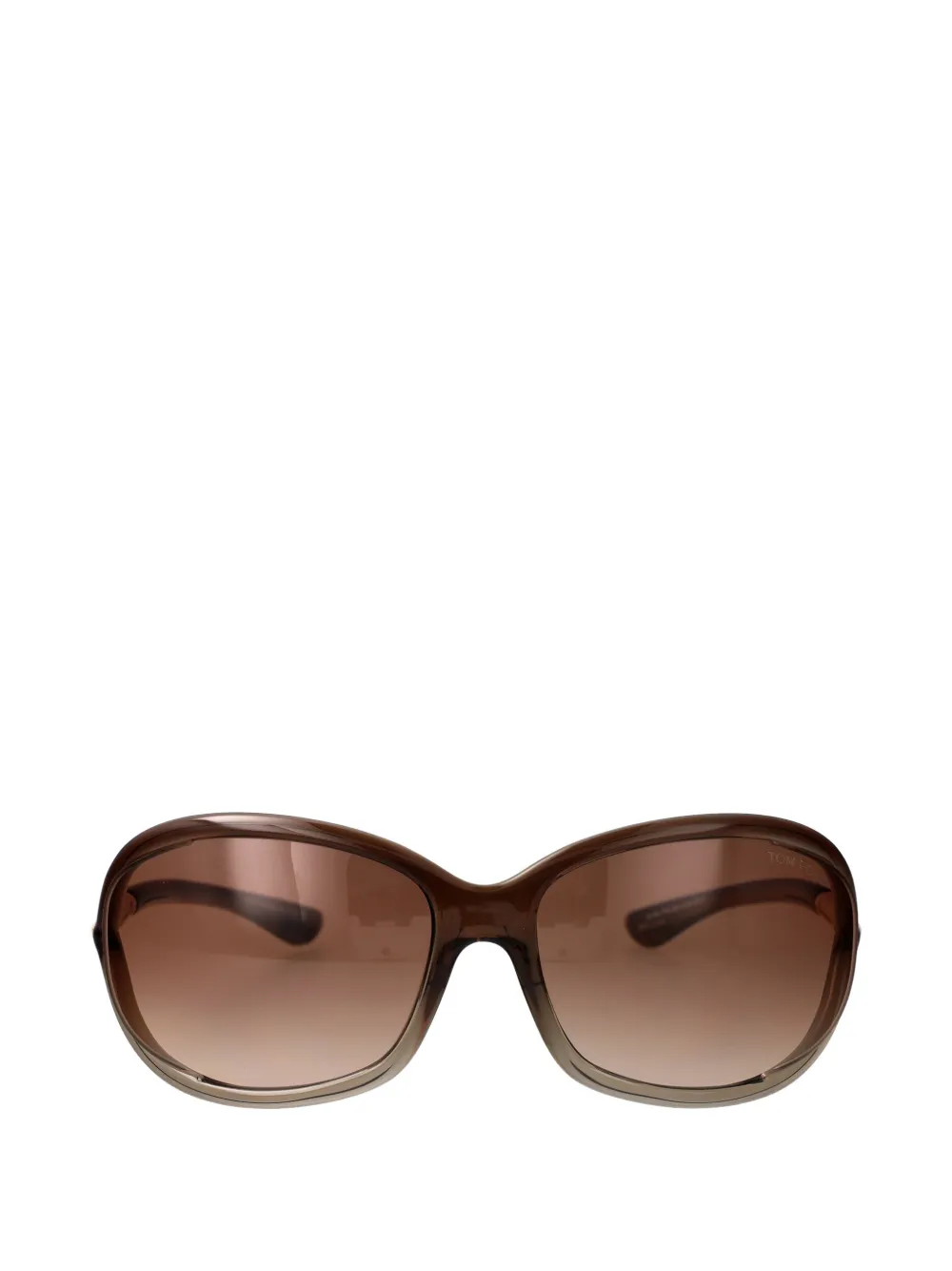 TOM FORD Eyewear Occhiali da sole Jennifer ovali - Marrone