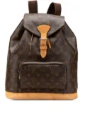 Louis Vuitton Pre-Owned 2000 Monogram Montsouris GM backpack - Brown