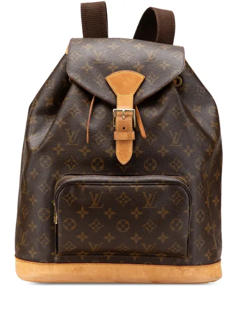 Louis Vuitton Pre-Owned Zaino Montsouris GM con monogramma 2000
