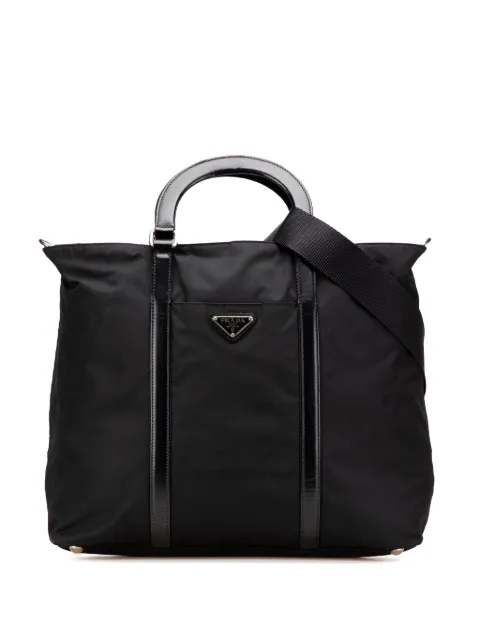 Prada Pre-Owned 2013-2025 Tessuto satchel