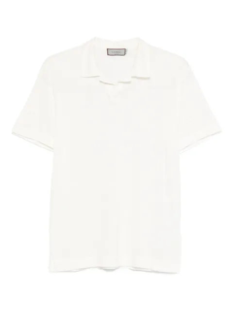 Canali short-sleeved polo shirt