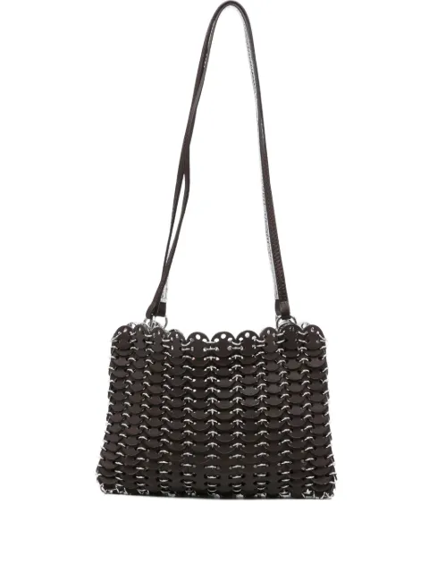 Rabanne chain-link scalloped cross body bag