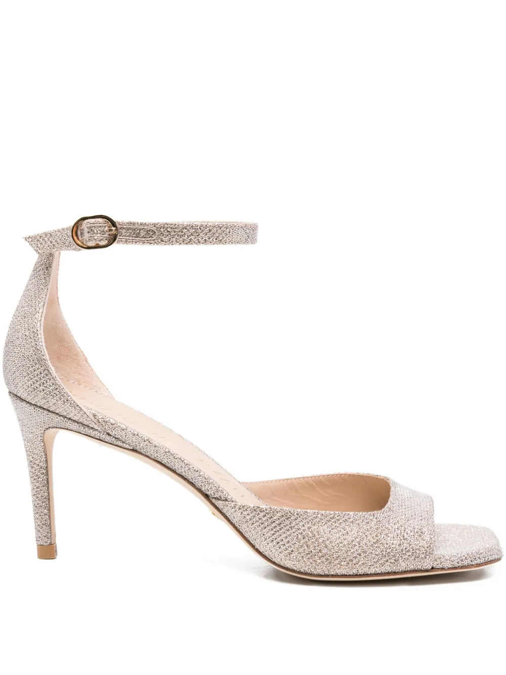 Stuart Weitzman 75mm Nudistia Sandals In Neutral