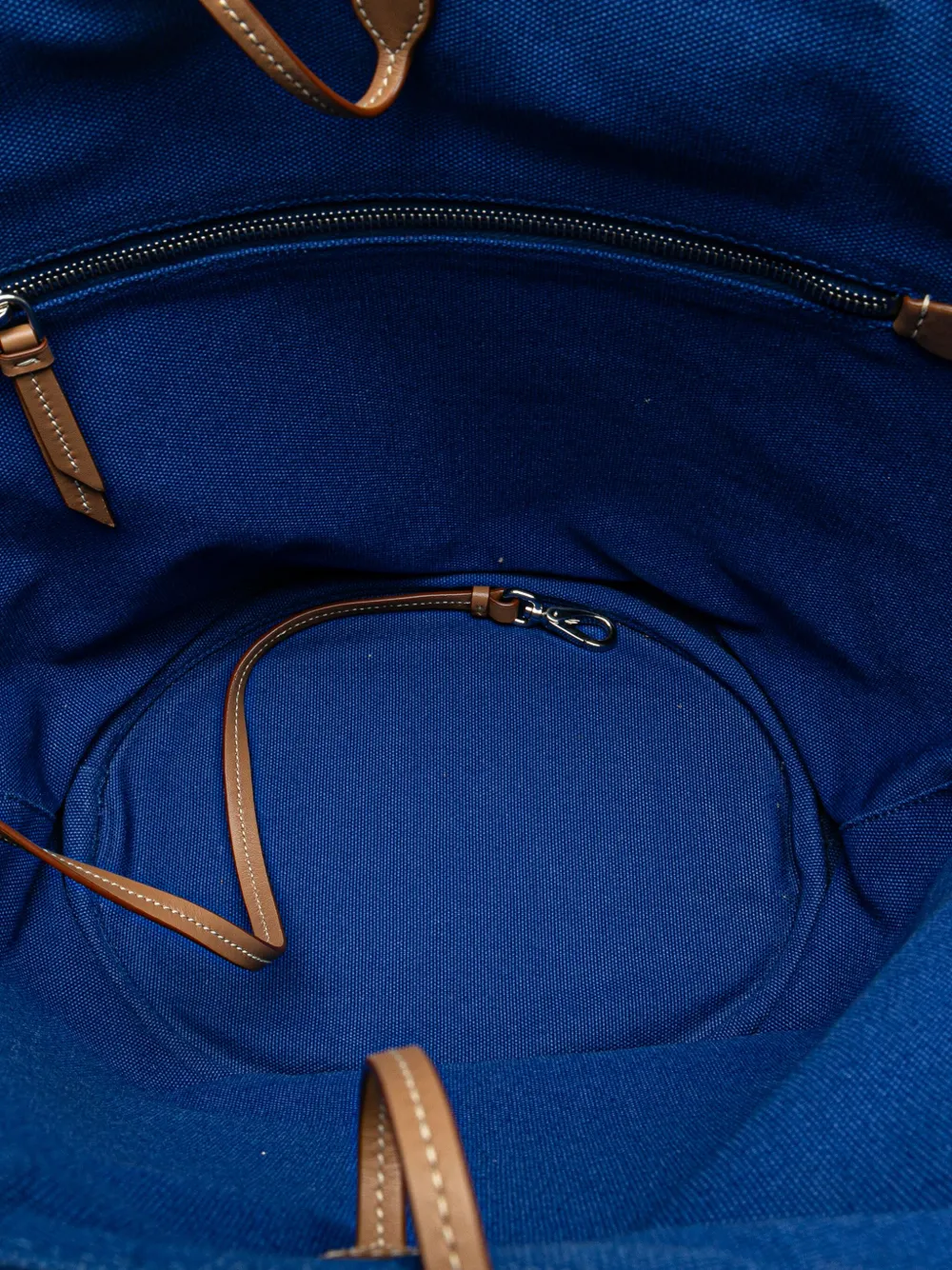 Pre-owned Prada 2013-2025 Medium Canvas Canapa Logo Convertible Shopping Tote Satchel