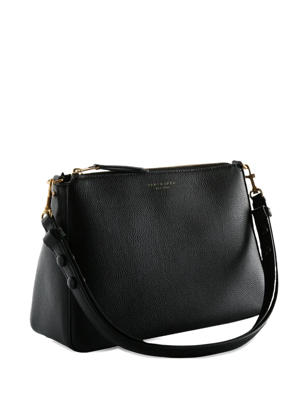 Tory Burch Perry Chain-strap Leather Shoulder Bag In Black
