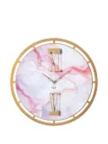 Arti & Mestieri roman-numeral marble clock (63cm) - Gold