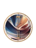 Arti & Mestieri roman-numeral gold-frame wall clock (63cm)