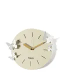 Arti & Mestieri butterfly-embellished wall clock (35cm x 35cm) - Neutrals