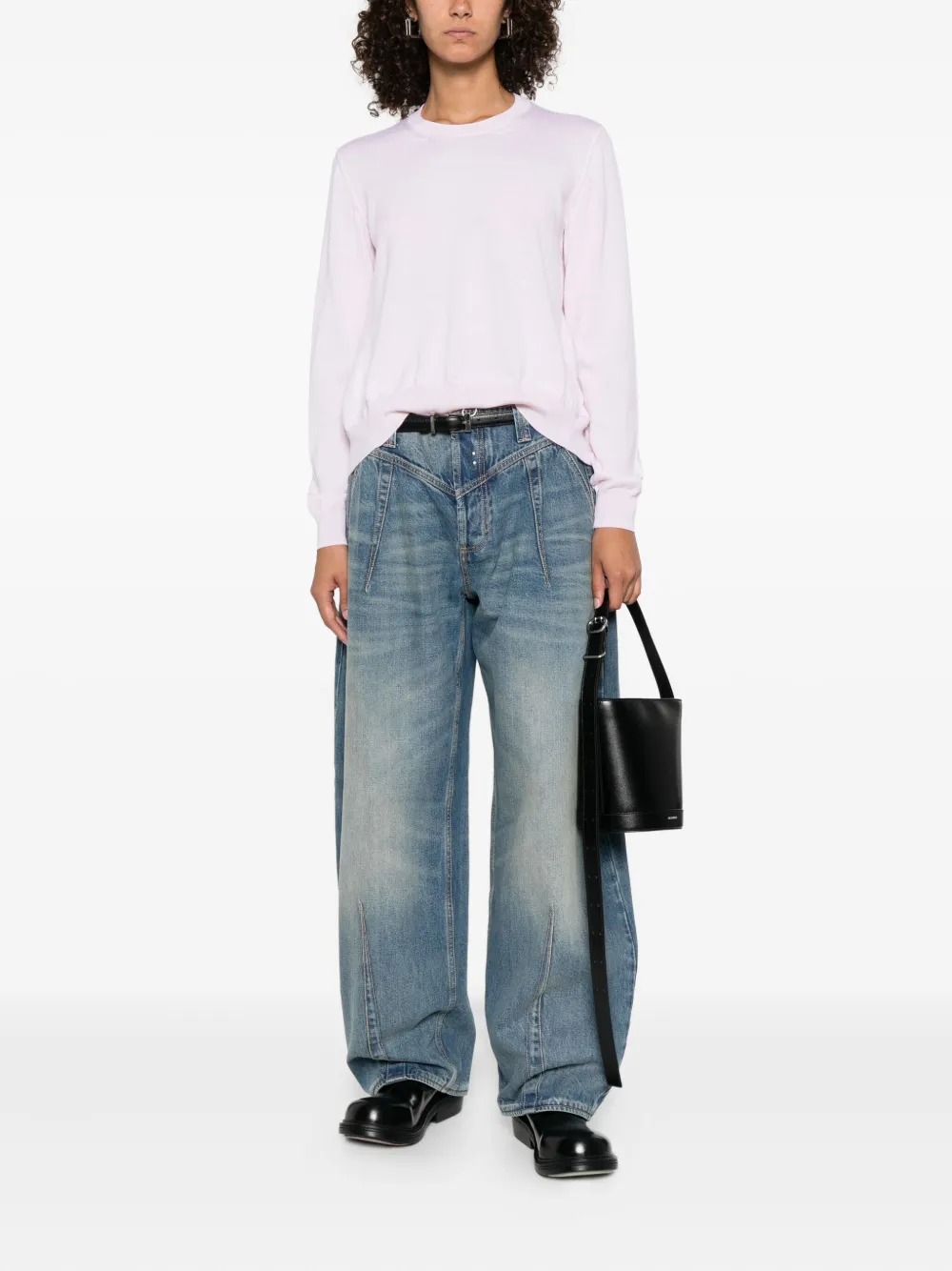 Alexander McQueen long-sleeve crew-neck top | T-Shirts & Jersey Shirts | Image 2