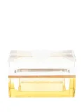 Reflections Copenhagen transparent trinked box - Yellow