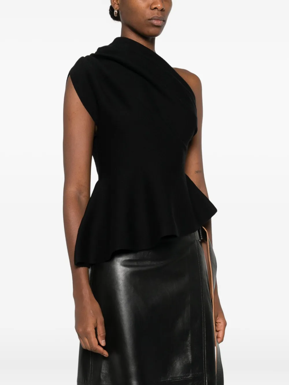 Khaite Aimee Top In Black