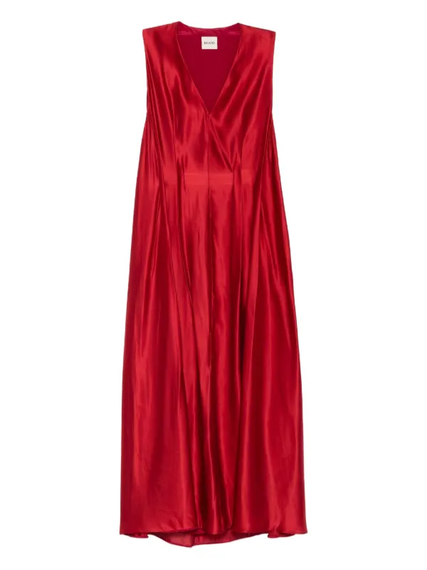 red khaite dress Khaite 2019 Delphine Dress - Red Dresses, Clothing - KHAIT21017