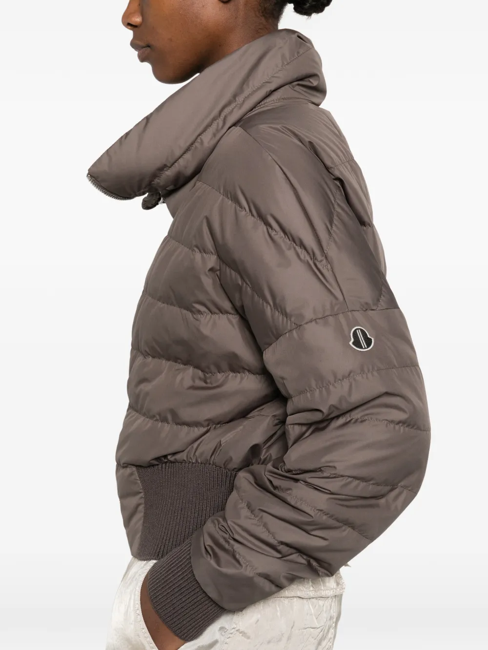 Moncler + Rick Owens Cropped jack Bruin