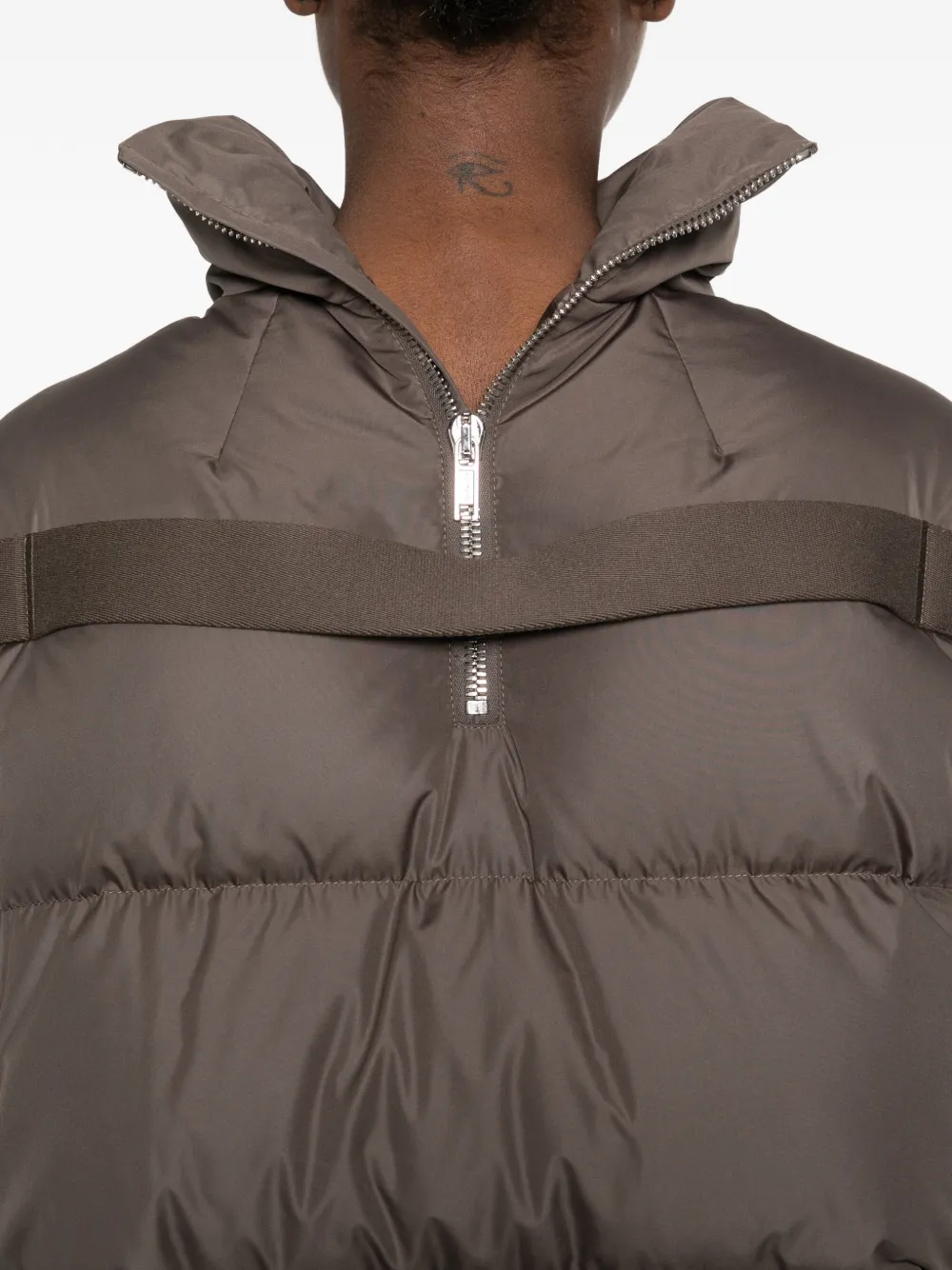 Moncler Cyclopic gewatteerd jack Bruin