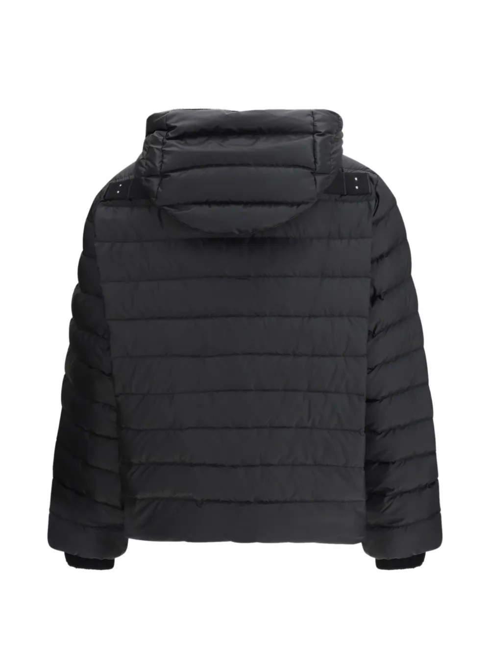 Moncler + Rick Owens Jack met capuchon en rits Zwart