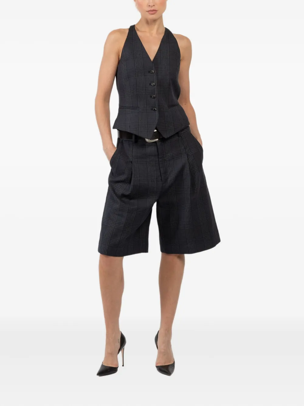 Smythe checkered sleeveless vest | Vests & Tank Tops | Image 2