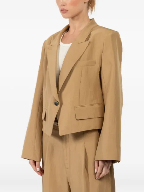 Smythe cropped single-button blazer