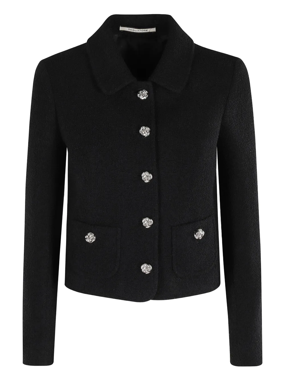 Tagliatore embelished-button jacket Zwart